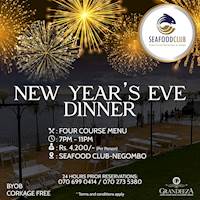 New year's Eve Dinner at SeafoodClub Restaurant