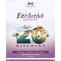 Exclusive web offer at ANANTAYA Resort