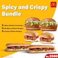 Spicy and Crispy Bundle at McDonalds