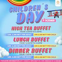Children’s Day buffets at Mandarina Colombo