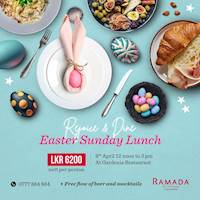 Celebrate Easter with a hearty lunch at Ramada Colombo