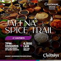 Jaffna Spice Trail at Cinnamon Grand