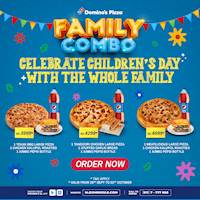 Celebrate Children's Day with the perfect family Combo at Domino's Pizza