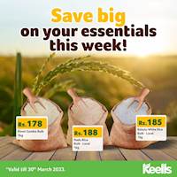 Get your essentials at great prices from Keells this week!