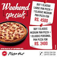 Weekend Specials from Pizza Hut