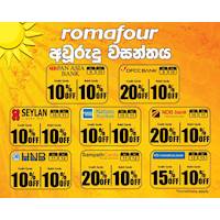 Bank Debit & Credit Card Offers at Romafour