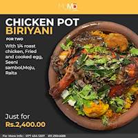 Chicken Pot Biriyani at MoMo