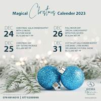  Magical Christmas Calendar at Avenra Beach Hikkaduwa