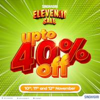 Eleven.11 Sale! up to 40% at Singhagiri