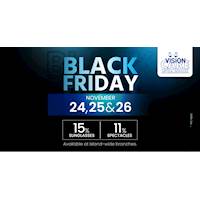 Vision Care - Take advantage of up to 15% off during the Black Friday Sale at Kandy City Centre.