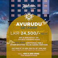 Avurudu Getaway at Radisson Hotel Colombo