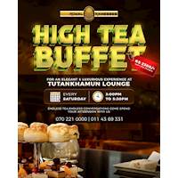 High Tea buffet at Tutankhamun Lounge, Hotel Royal Ramesses