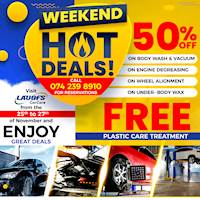 Weekend Hot Deals at LAUGFS Car Care