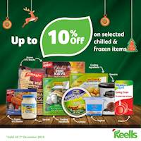 Get up to 10% off on Frozen & Chilled Items at Keells