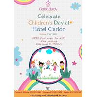 Celebrate Children's Day at Hotel Clarion