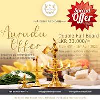 Aurudu Offer at The Grand Kandyan Hotel