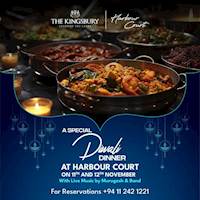 Diwali Dinner at Harbour Court, The Kingsbury Hotel