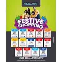 This Avurudu Season shop at NOLIMIT and get exciting offers on credit and debit cards up to 25% on all items