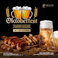 Oktoberfest at Araliya Green Hills with our exclusive OktoberFeast promotion