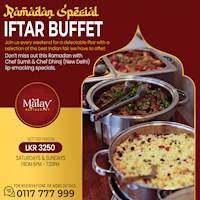 Wholesome iftar buffet at Malay Restaurant