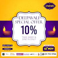 Enjoy 10% discount on dine-in and takeaways at Chana's