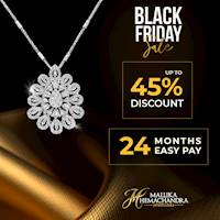 Up to 45% off at Mallika Hemachandra Jewellers on Black Friday