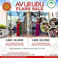 Avurudu Flash Sale at Royal Palms Beach Hotel Kalutara