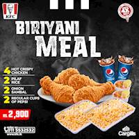 KFC Sri Lanka Biriyani Meal