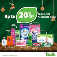 Get up to 20% off on selected household items at Keells