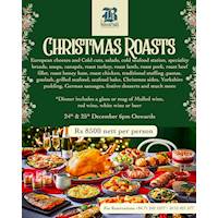 Christmas roast this Christmas Eve and Christmas Day dinner at The Bavarian German Restaurant and Pub