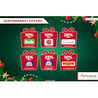 Supermarket Offers with DFCC Credit Cards