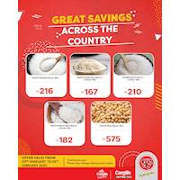 Great savings on your daily essentials across the country only at Cargills FoodCity!