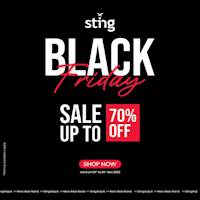 Up to 70% Off for this Black Friday at Sting