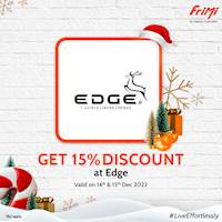 15% savings with FriMi Mastercard Debit Cards at Edge