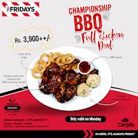 Championship BBQ Full Chicken Deal at TGI Fridays