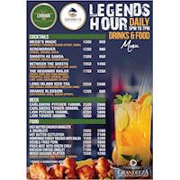 LEGENDS HOUR at Legends Pub at GRANDEEZA