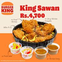King Sawan for Rs.4700 at Burger King