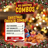 Christmas Chicken Combo for Rs. 3900 at KFC