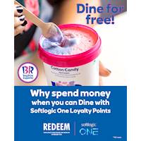 Redeem your Softlogic One Loyalty points at Baskin-Robbins and enjoy your favorite ice-creams on us