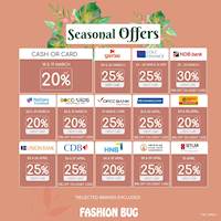 Seasonal Offers at Fashion Bug