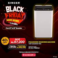 Enjoy exclusive discounts of up to 60% on Washing Machines at Singer for this Black Friday