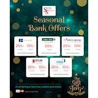 Seasonal bank offers at Spring & Summer