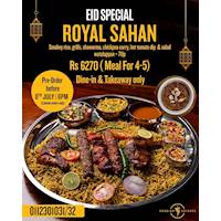 Eid Special Royal Sahan at Arabian Knights