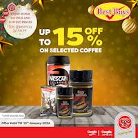 Get up to 15% Off on Selected Coffee at Cargills Food City