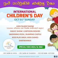 Celebrate Children's day at Wetwater Resort