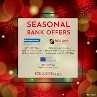 Celebrate the holiday season with exclusive Card offers from Exclusive Lines