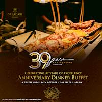 Anniversary Dinner Buffet at Galadari Hotel