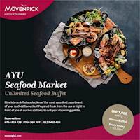 Unlimited Seafood Buffet at Mövenpick Hotel Colombo