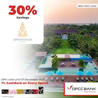 Enjoy 30% savings at Aprota Villas with DFCC Credit Cards