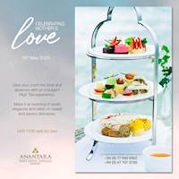 Celebrate this Mother’s Day with High Tea at Anantara Peace Haven Tangalle Resort
